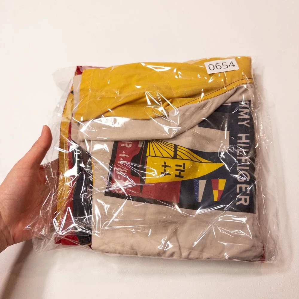 Tommy Hilfiger Swim Trunks Mens Medium Multicolor Sailing Gear Shorts